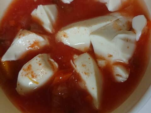 離乳食完了期 豆腐のトマトスープ